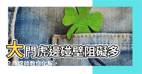 大門虎邊碰壁化解 藍色東西